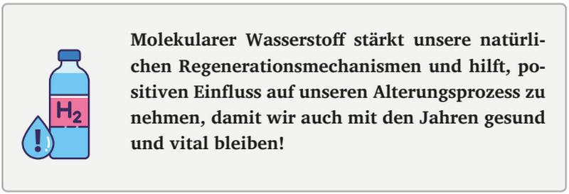 molekulärer Wasserstoff Vorteile
